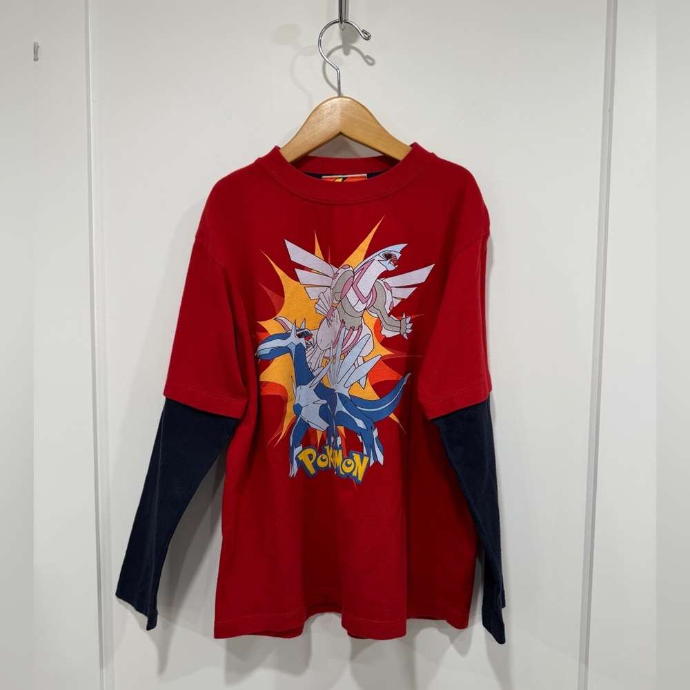 Pokemon Red and Navy Long Sleeve Tee - Picture 2 of 16